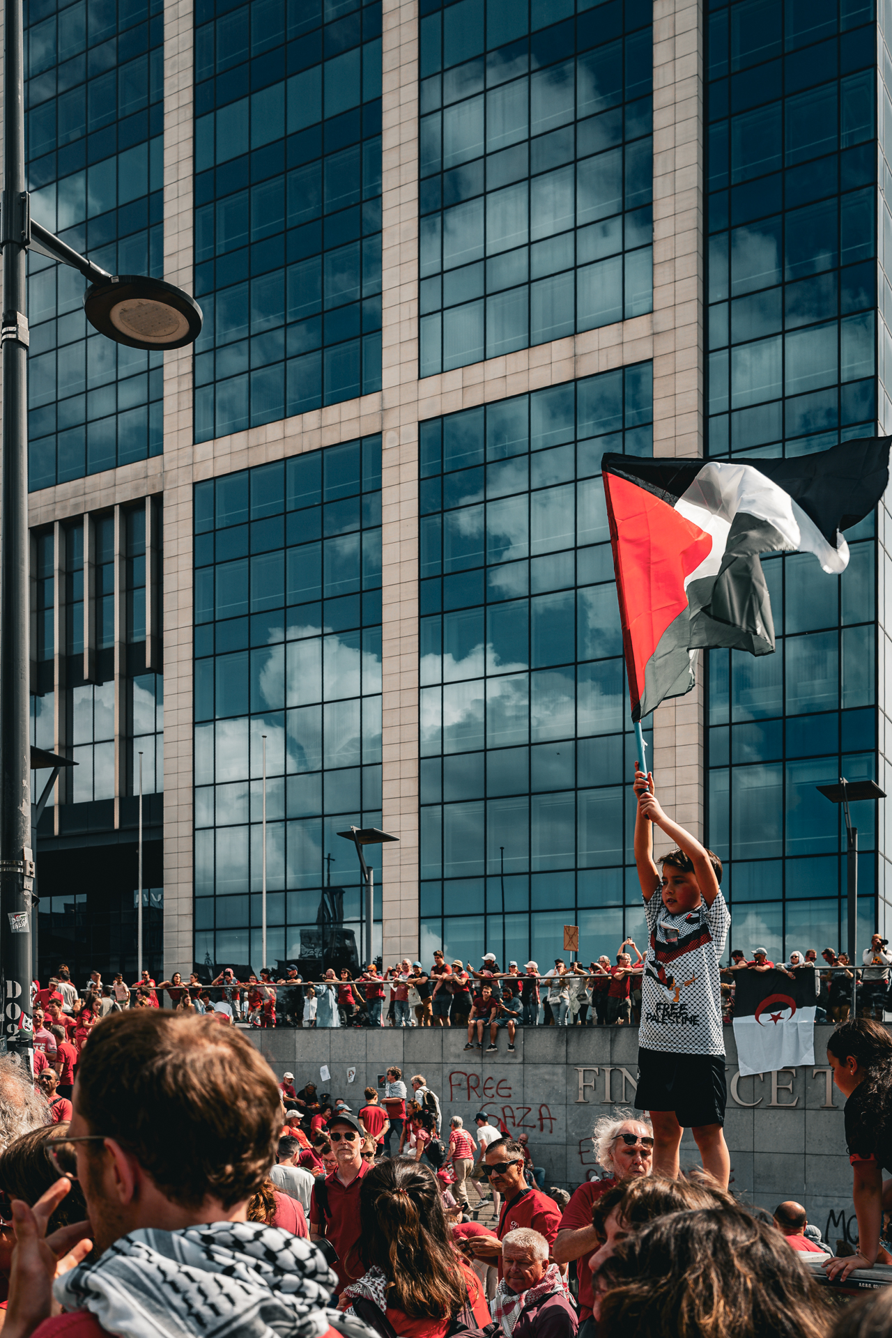 Gaza betoging Brussel